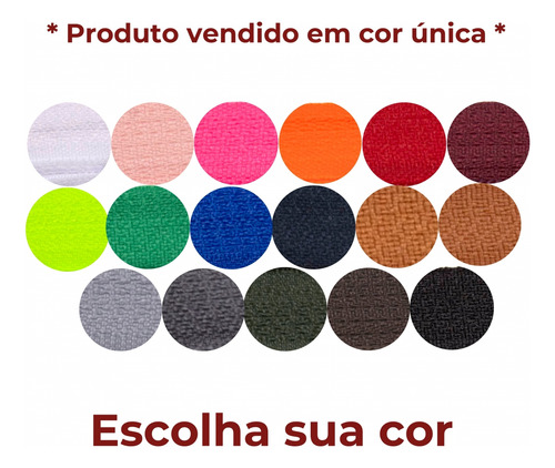 Ziper De Nylon Com 10 Unidades 20cm Comum - Várias Cores