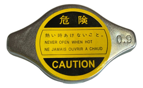 Tapa De Radiador 0.9 Tipo Japones Con Valvula Universal