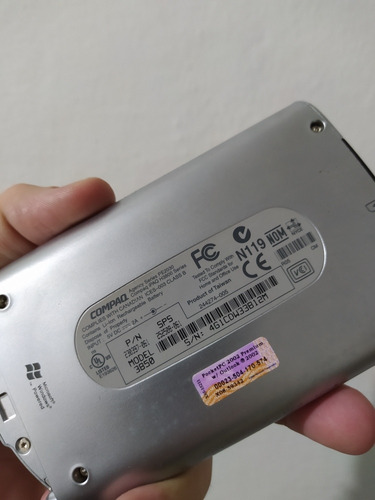 Ipaq Pocket Pc Compaq H3800 Séries Pe2030 Leia Anúncio Todo (Usado)
