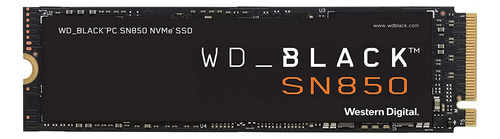 Ssd Gaming Wd_black Sn850 Nvme De 1tb - Gen4 Pcie, M.2 2280