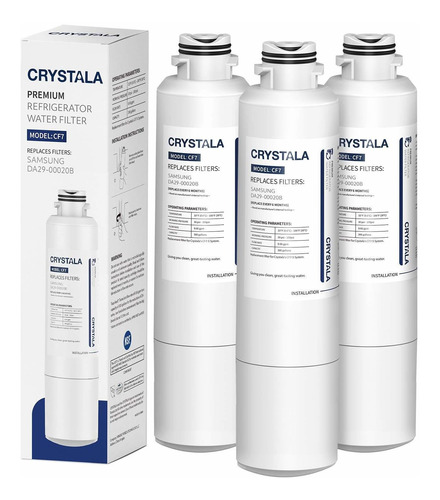 Crystala Filters Da29-00020b Filtro De Agua Para Frigorífico