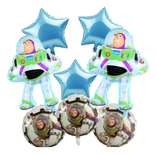 Buzz Toy Story Globo Metalico Tipo Bouquet 