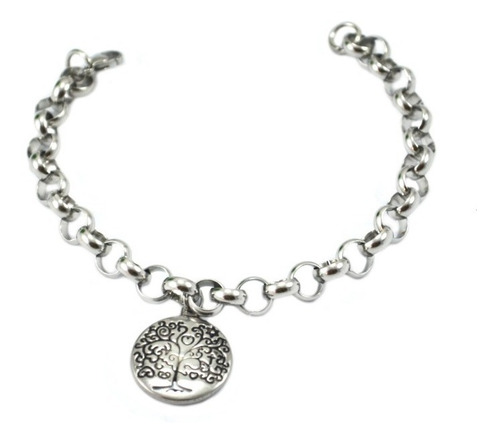 Pulsera Acero Quirúrgico Con Dije