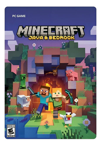 Minecraft: Java & Bedrock Edition Pc Código Digital + Regalo