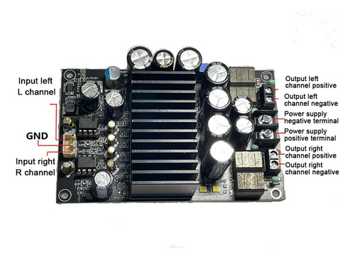 Módulo De Placa Amplificadora De Áudio 600w De Alta Potência