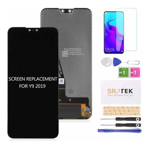 Modulo Lcd Negro Para Huawei Y9 2019/enjoy 9 Plus Jkm-lx1 Jk