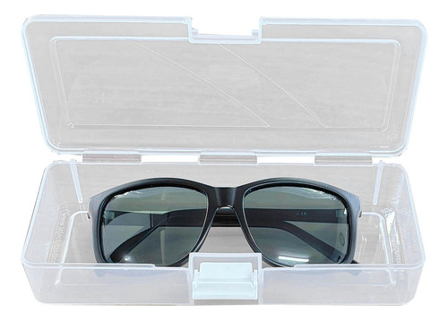 Kit Com 5 Estojos Multiuso Pp Transparente Inject