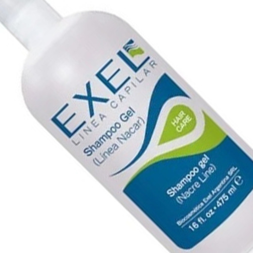 Shampoo Exel Keratina 475 Ml Linea Gel Profesional