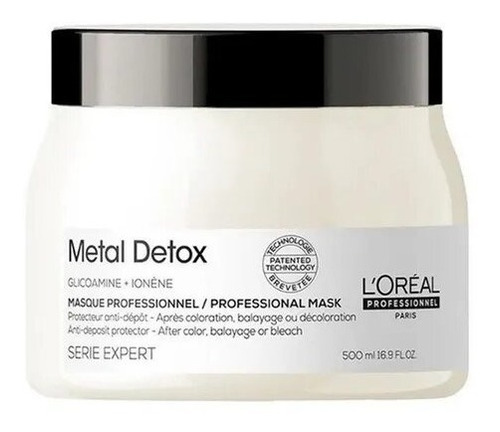 L´oréal Professionel Máscara Metal Detox 500 Ml