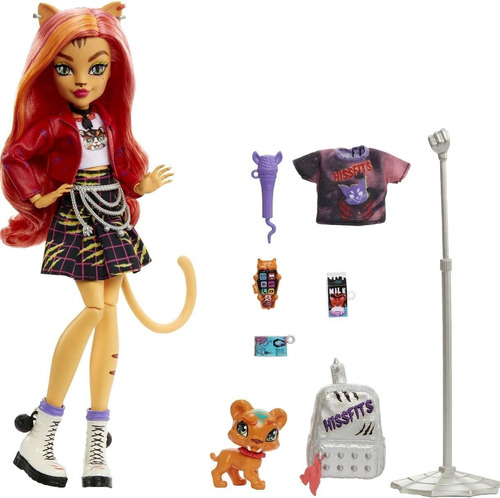 Monster High Muñeca De Moda Con Mascota