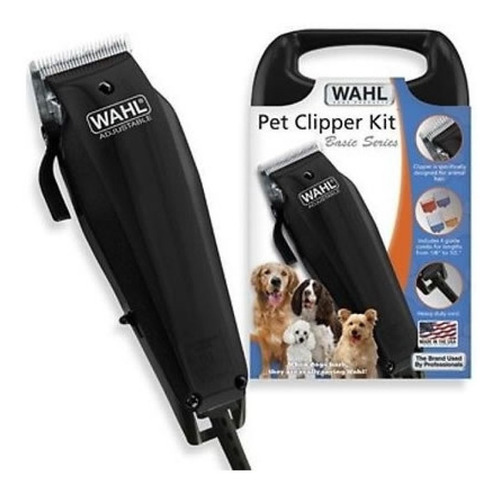 Rasuradora Corta Pelo Casera Para Perros Mascotas Wahl Original Negra