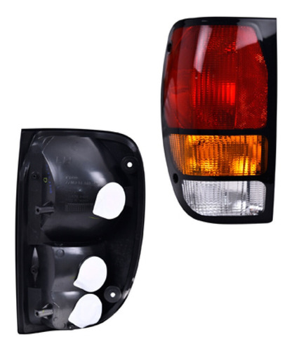 Calavera Izq S/foco Mazda B2500 94/00 Depo