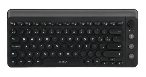 Teclado Inalámbrico Bluetooth Acteck Tl685 Negro, Ac-934183