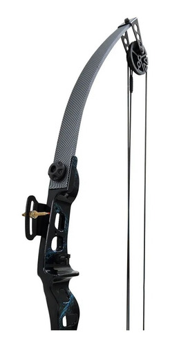 Arco Catfish 35 Lbs + Suporte De Molinete + Flechas Pesca