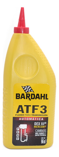 Aceite Lubricante Transmision Automatica Atf3 Bardahl 946 Ml