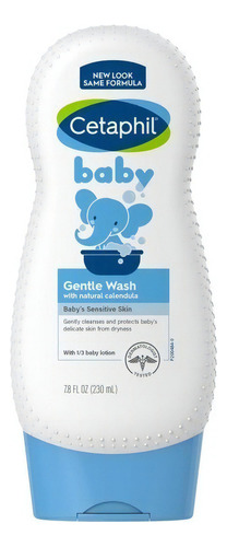 Cetaphil Baby Gentle Wash Jabón Suave 230 Ml Importado