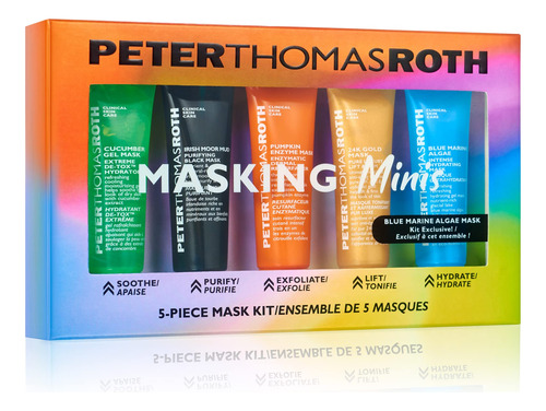 Peter Thomas Roth Masking Minis - Juego De 5 Máscaras De 5 P