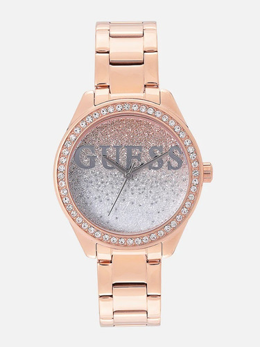 Relógio Guess W0987l3 Glitter Original Completo Com Caixa