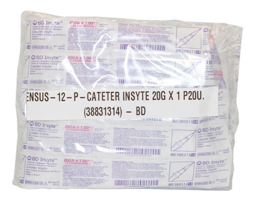 Cateter Insyte 20g X 1 P20u. 
