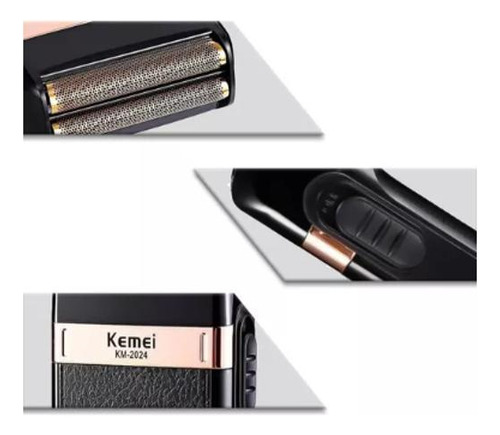 Barbeador Af Km-2024 Preto