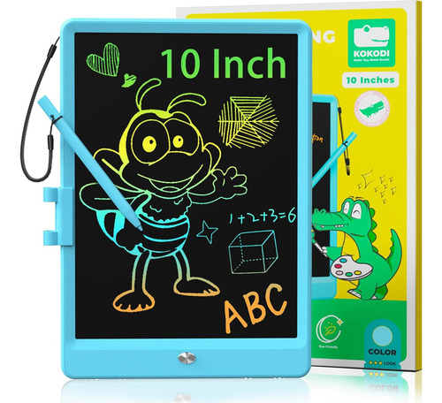 Tableta De Escritura Lcd Kokodi 10 Colorida Para Niños