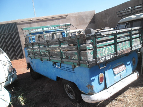 Vw Bus Kombi 74 Pick-up Para Restauro Dock 2016 C/ Motor