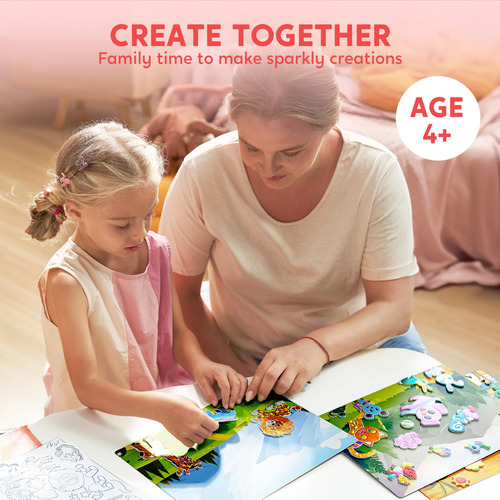 Kit De Arte De Aluminio Klever Kits Para Niños Con 120 Lámin