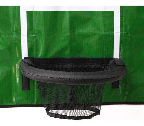 Kit De Portería De Aro De Baloncesto De Trampolín Con Mini