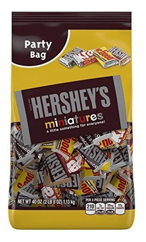 Surtido De Barras De Chocolate Hershey's Miniaturas