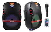 Comprar Paq Bocinas Bluetooth 8puLG Kaiser Pak-7908 Usb Fm Recargabl