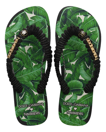 Havaianas Dolce & Gabanna Banano / Verde Coleção 2025
