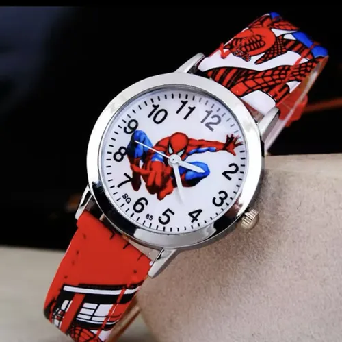 Reloj Niño Palitos De Spiderman
