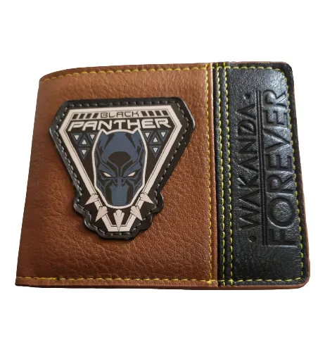 Cartera Marvel Pantera Negra Original Meses sin intereses