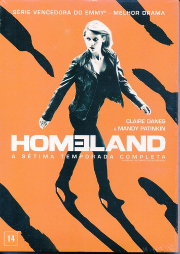 Dvd Homeland - A Sétima Temporada Completa