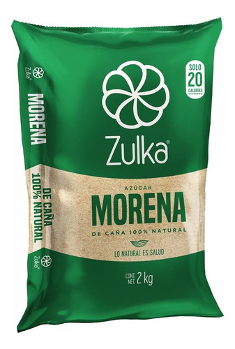 Azúcar Zulka Morena Empacada De 2 Kilos 