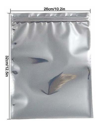 Imagen 3 de 5 de 10 Bolsas De Gran Tamaño Resellables Antiestáticas De 10,2