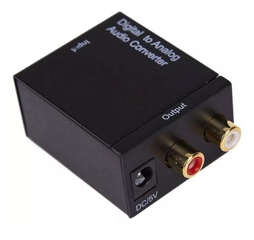 Conversor Audio Digital Optico Toslink A Rca Netmak/noga