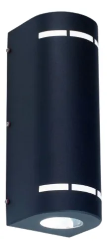Aplique Bidireccional Difusor Pared Apto Led Exterior Jardin