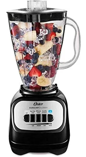 Licuadora Oster Classic Series De 5 Velocidades Negro Blst