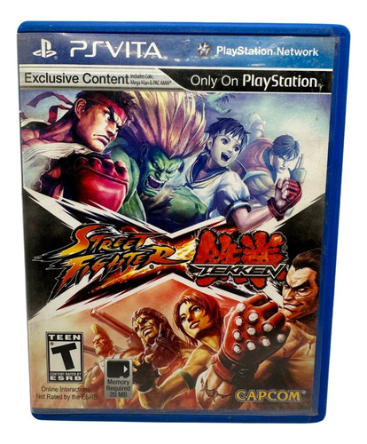 Street Fighter X Tekken - Ps Vita (Reacondicionado)