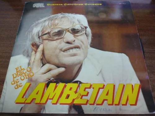 Lambetain El Disco De Oro Cuentos Canciones Vinilo Argentino (Usado)