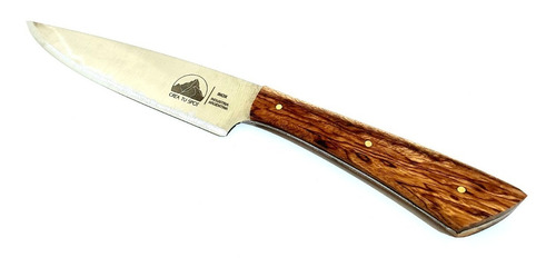 Cuchillo Artesanal Asado Premium Vaina Cuero  Filo Parrilla