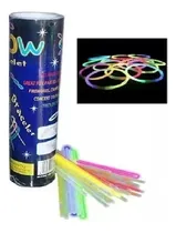 Comprar Tubo 100 Pulseras Luminosas Fluorescentes Evento Fiesta Neon