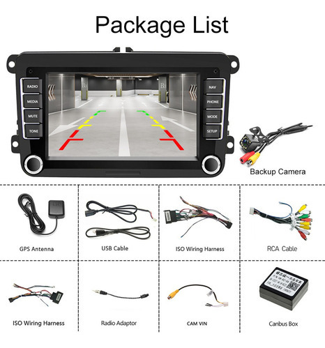 Autoestéreo De 7 Pulgadas C/android 9.1/din Dual P/vw Jetta