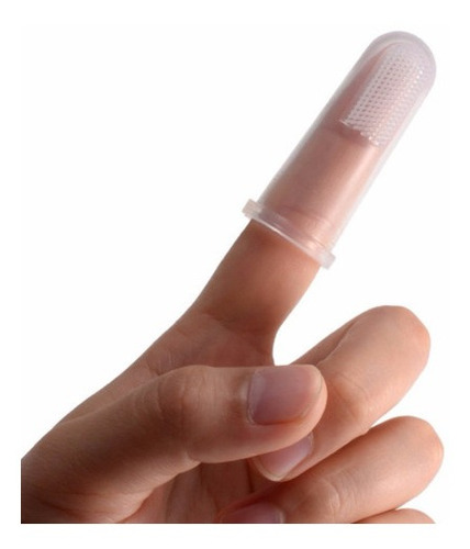 Imagen 3 de 5 de Cepillo De Dientes Bebé Silicona Masajeador De Encías 0m+