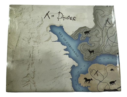 Mapa Jogo Red Dead Redemption Ps3 Ps4 Original (Usado)