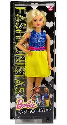 Barbie Fashionista  # 22 Nueva..entrega Inmediata