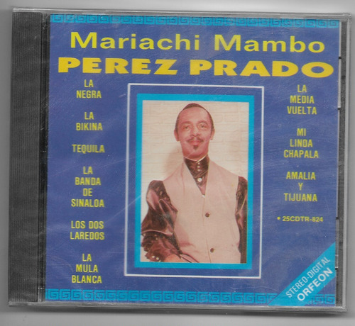 Cd Perez Prado Mariachi Mambo Nuevo
