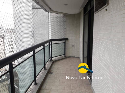 Imagem 8 de 15 de Magnifica Cobertura Triplex Frente Total Para O Mar No Ingá - 154