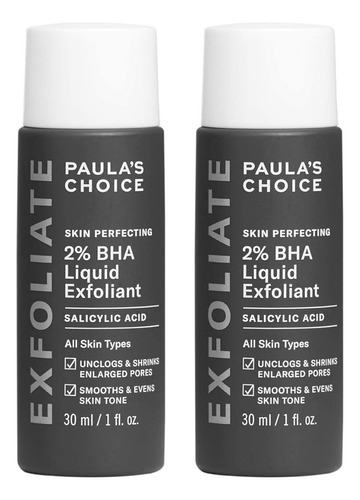 Paula's Choice Skin Perfecting 2% Bha Exfoliante 30ml 2pzas